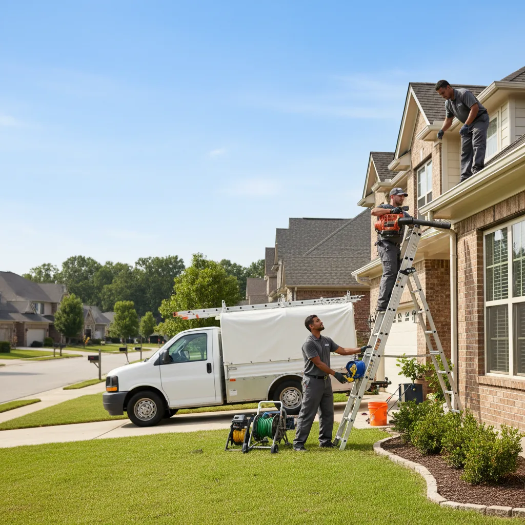 Home Gutter Service in Ogallah, KS near me